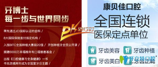 南京牙博士口腔和康貝佳口腔哪個(gè)好