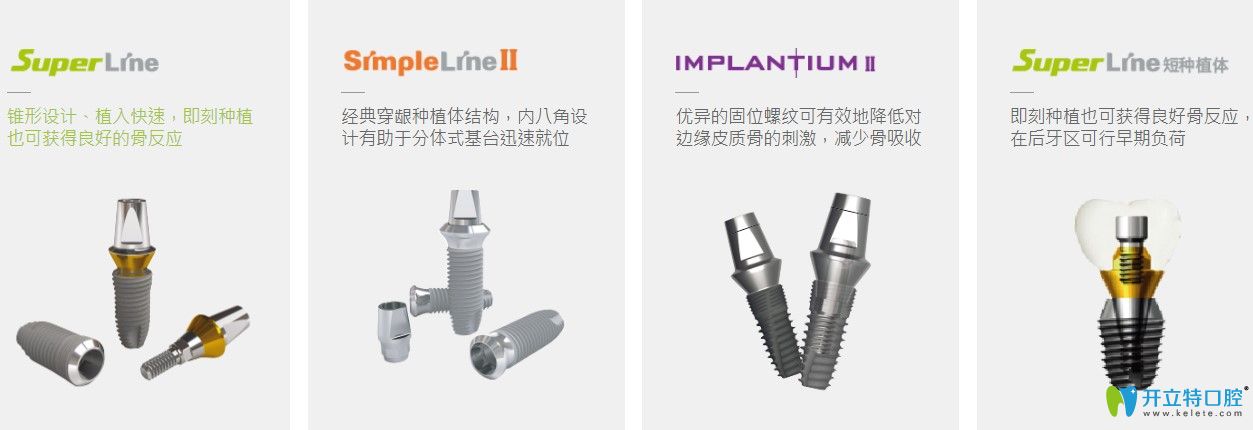 各種價格和品牌的種植體如何挑選?韓國德國瑞士瑞典哪個好