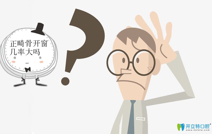 正畸發(fā)生骨開窗幾率大不大