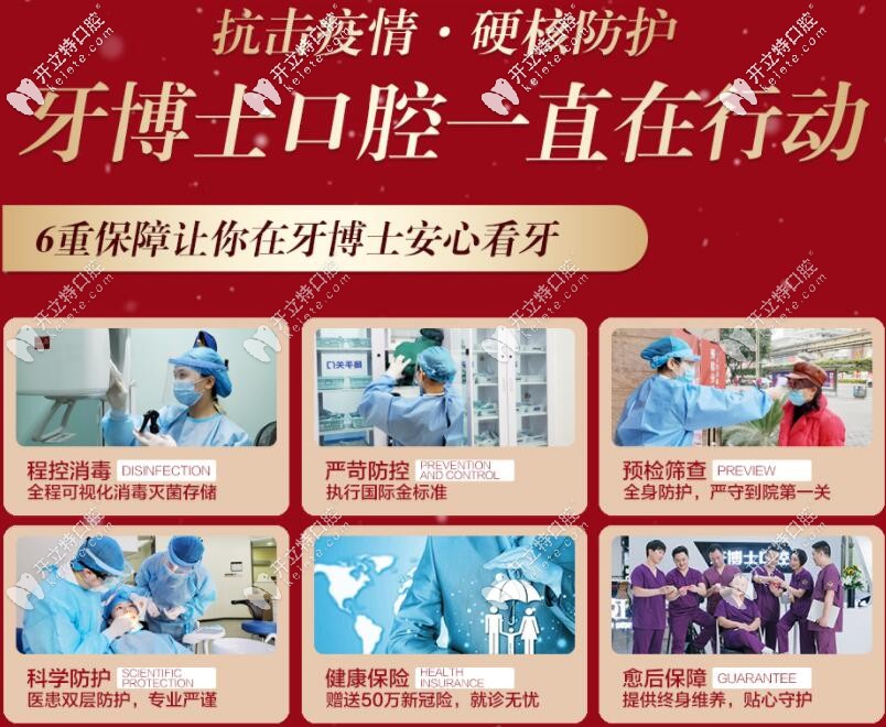 重慶牙博士口腔開診防護措施