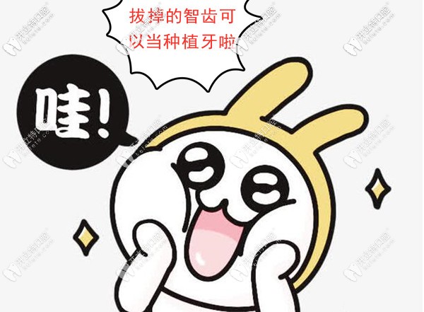 種牙可以用自己的智齒嗎