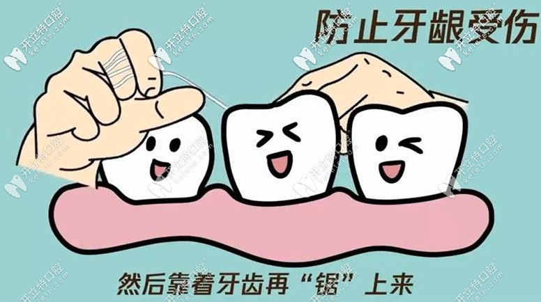 口腔清潔用牙線的好處