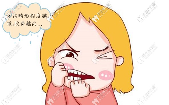 太原成人正畸的收費介紹