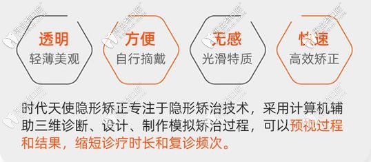 時(shí)代天使牙套優(yōu)勢