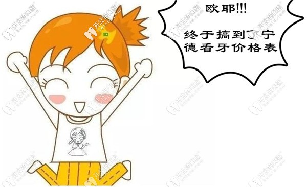 搞到了寧德牙科醫(yī)院排名和收費價目表