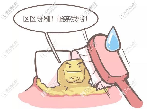 平時(shí)要勤刷牙，保護(hù)口腔健康
