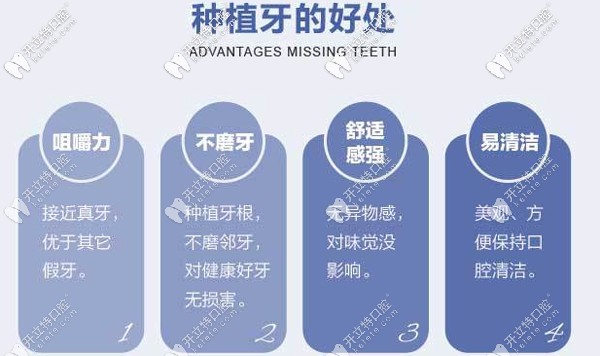 做種植牙的好處