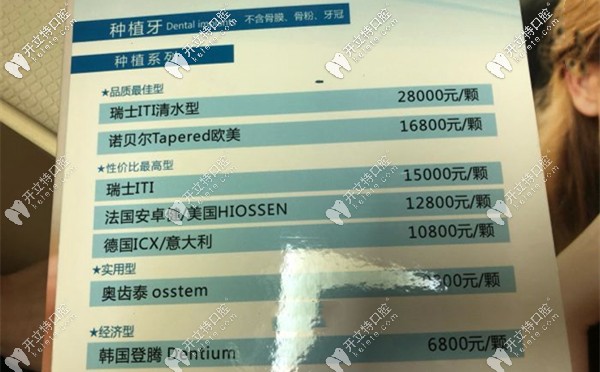 天河區(qū)盛康苑牙科種牙價(jià)格表 天河區(qū)盛康苑牙科種牙價(jià)格表